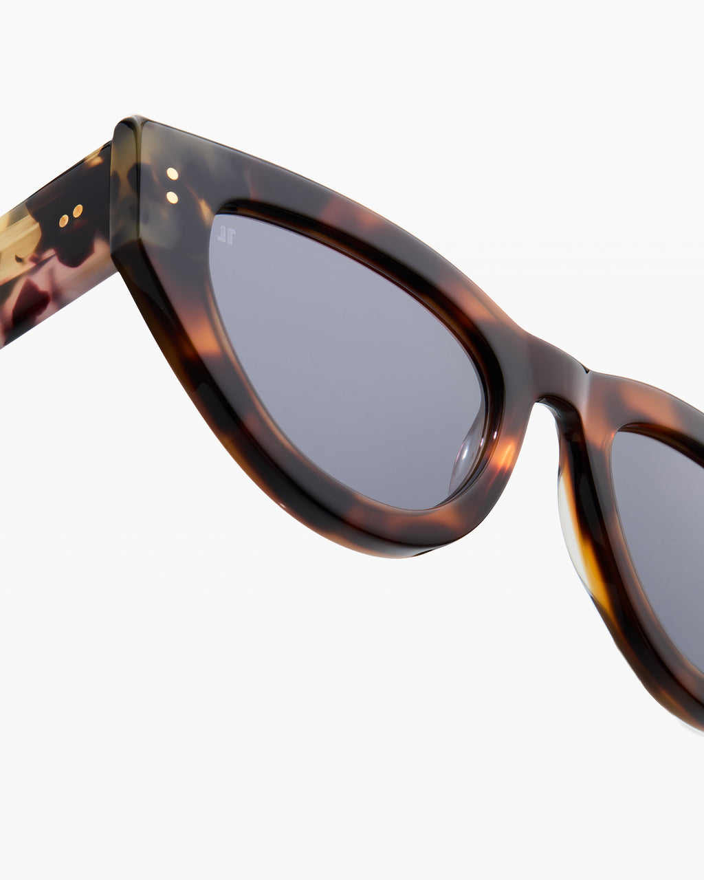 The Lucia Butterfly Women's Sunglasses in Dark Tortoise