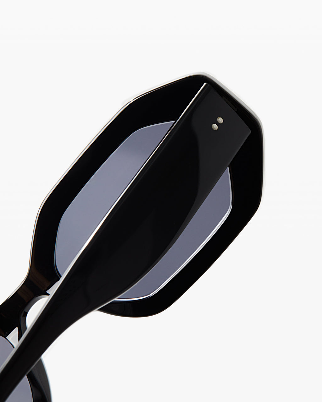 The Bacci Rectangular Women's Sunglasses in Black