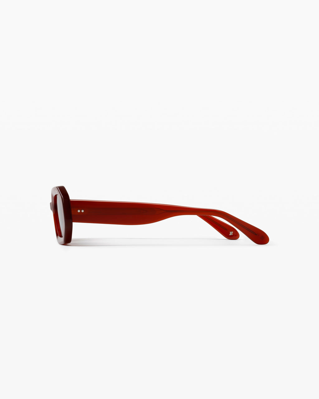 The Bacci Rectangular Women's Sunglasses in Burgundy
