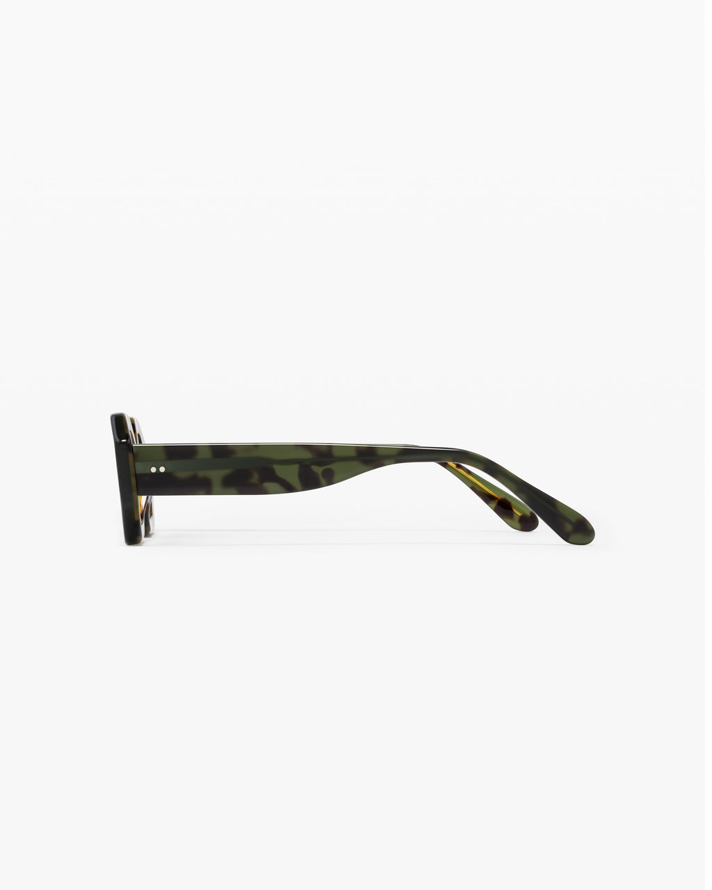The Bacci Rectangular Women's Sunglasses in Dark green