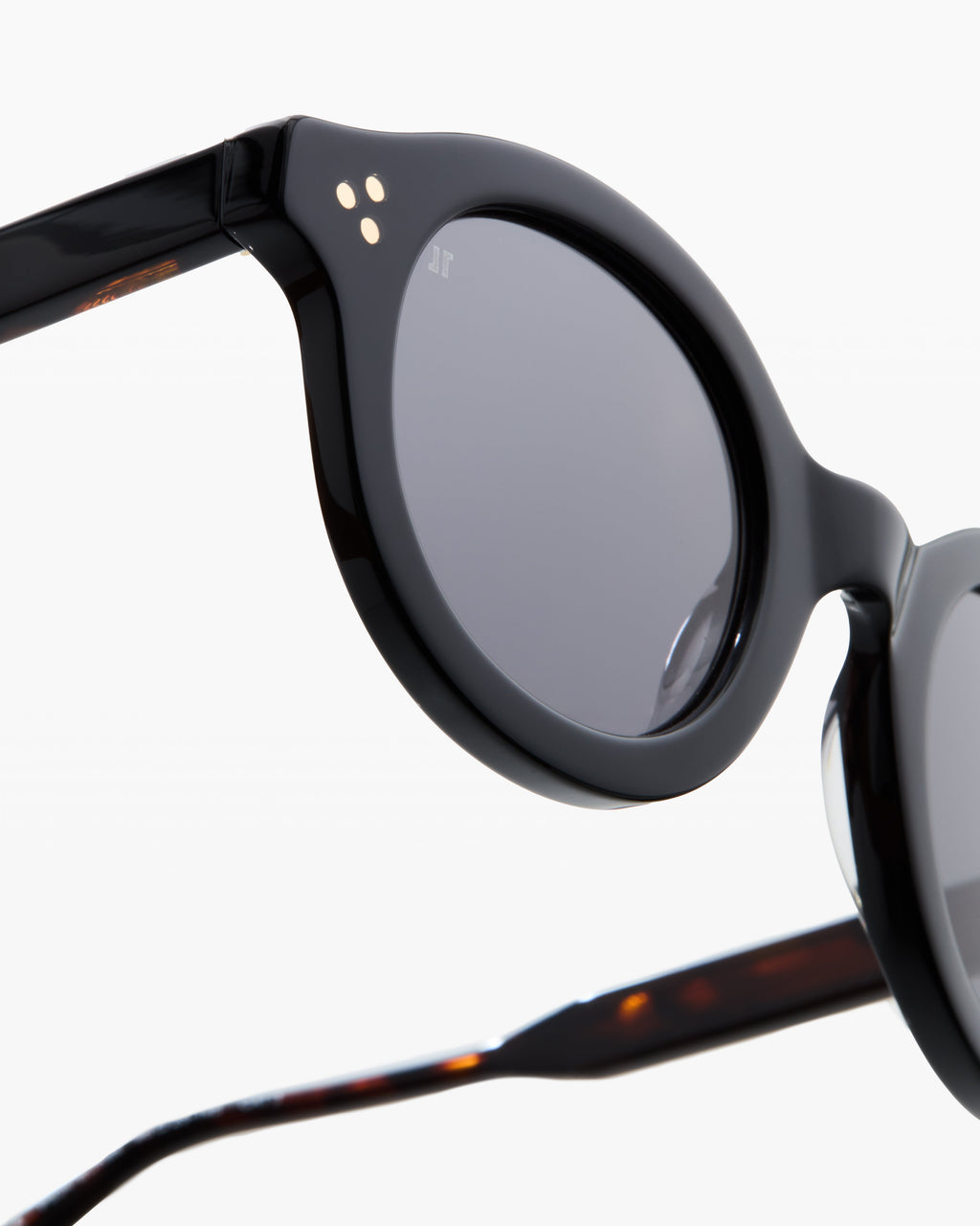 The Gianna Rund Damen-Sonnenbrillen in Schwarz