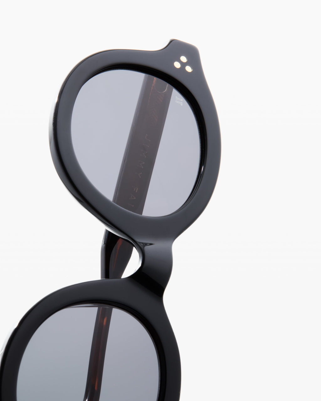 The Gianna Rund Damen-Sonnenbrillen in Schwarz