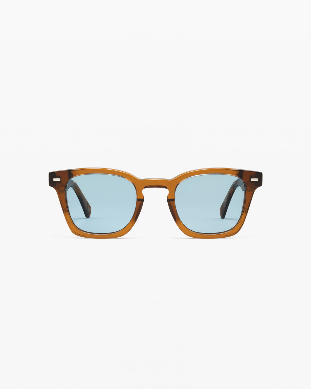 The Bari JF Colors Rechteckig Herren-Sonnenbrillen in Braun