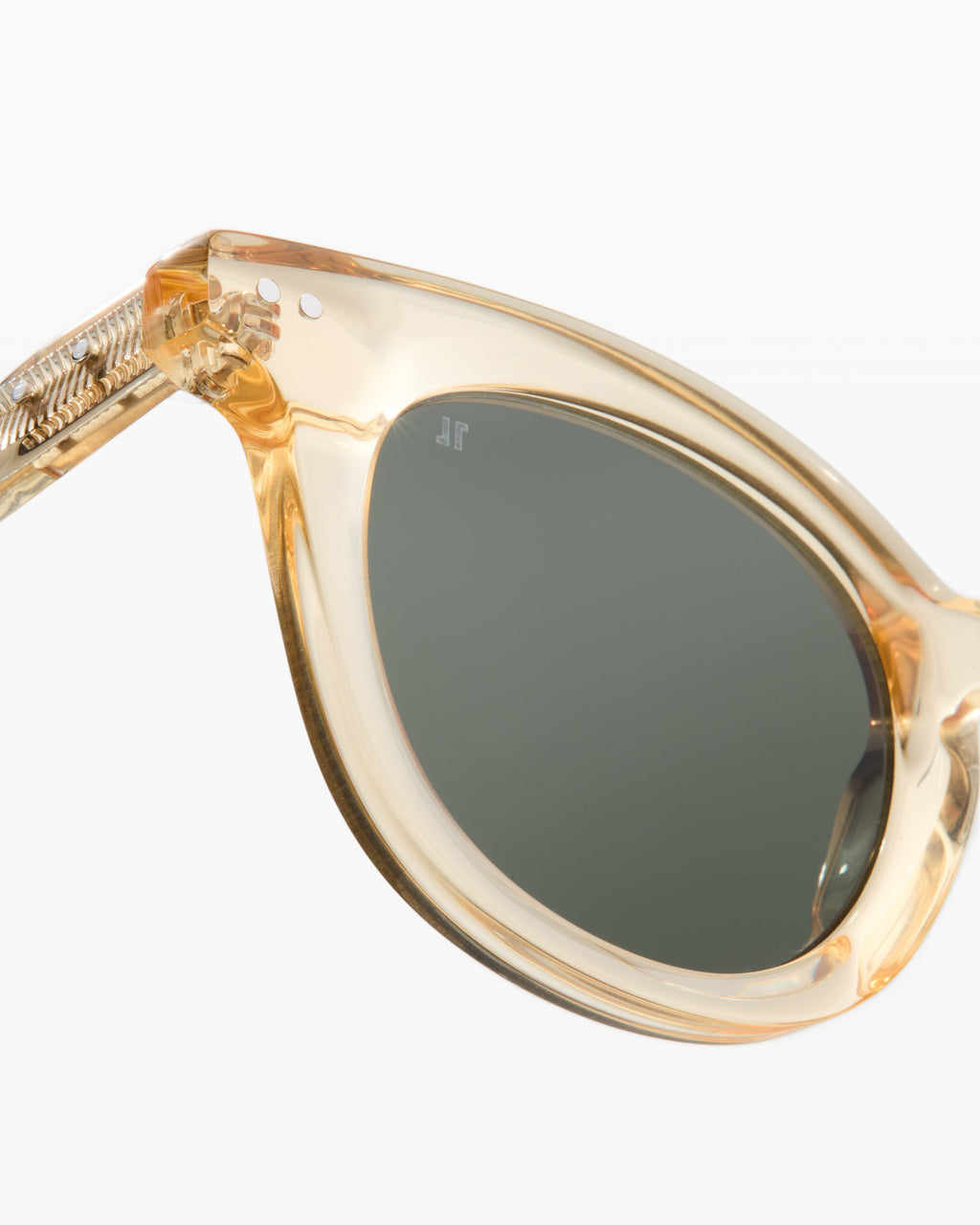 The Lupo Rechteckig Herren-Sonnenbrillen in Gelb