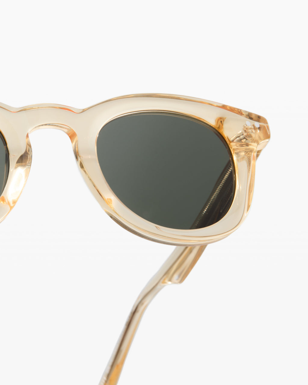 The Lupo Rechteckig Herren-Sonnenbrillen in Gelb