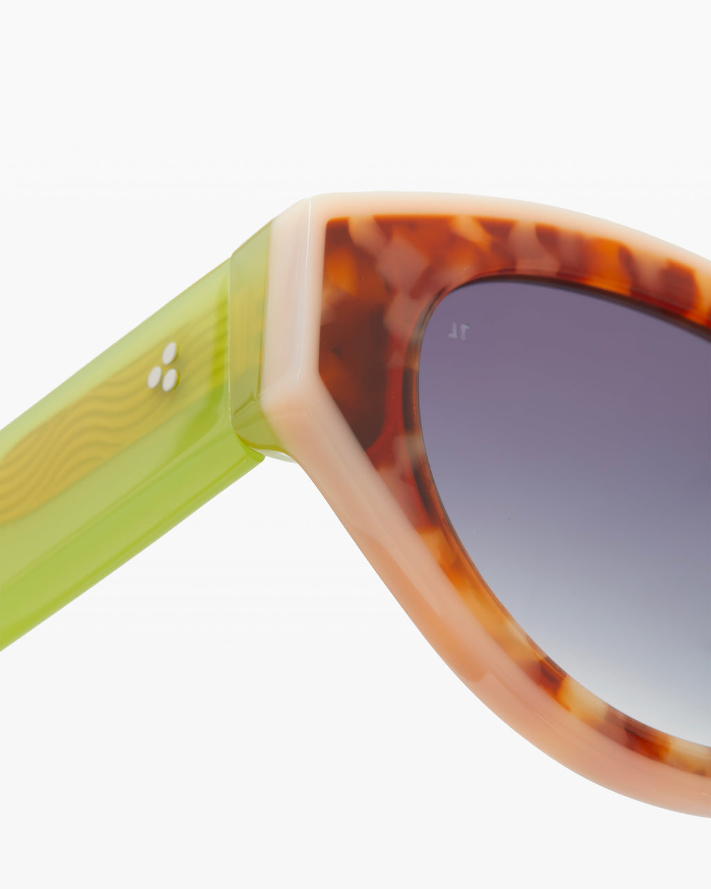 The Carlita Schmetterling Damen-Sonnenbrillen in Rosa