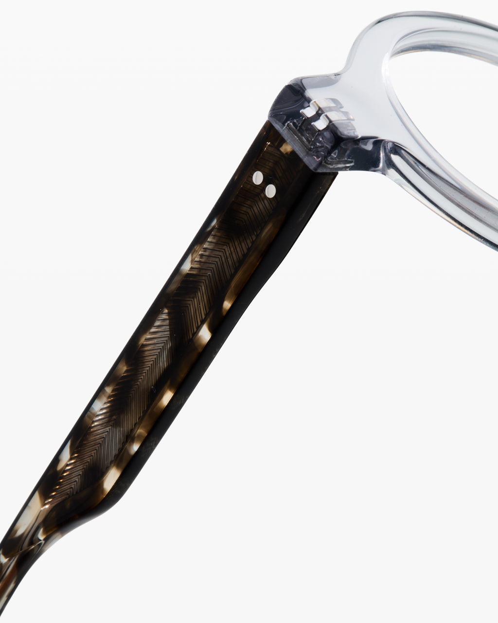 The Camy L Rund Herrenbrillen in Hellgrau