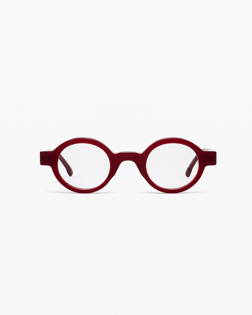 The Camy Rund Herrenbrillen in Rot