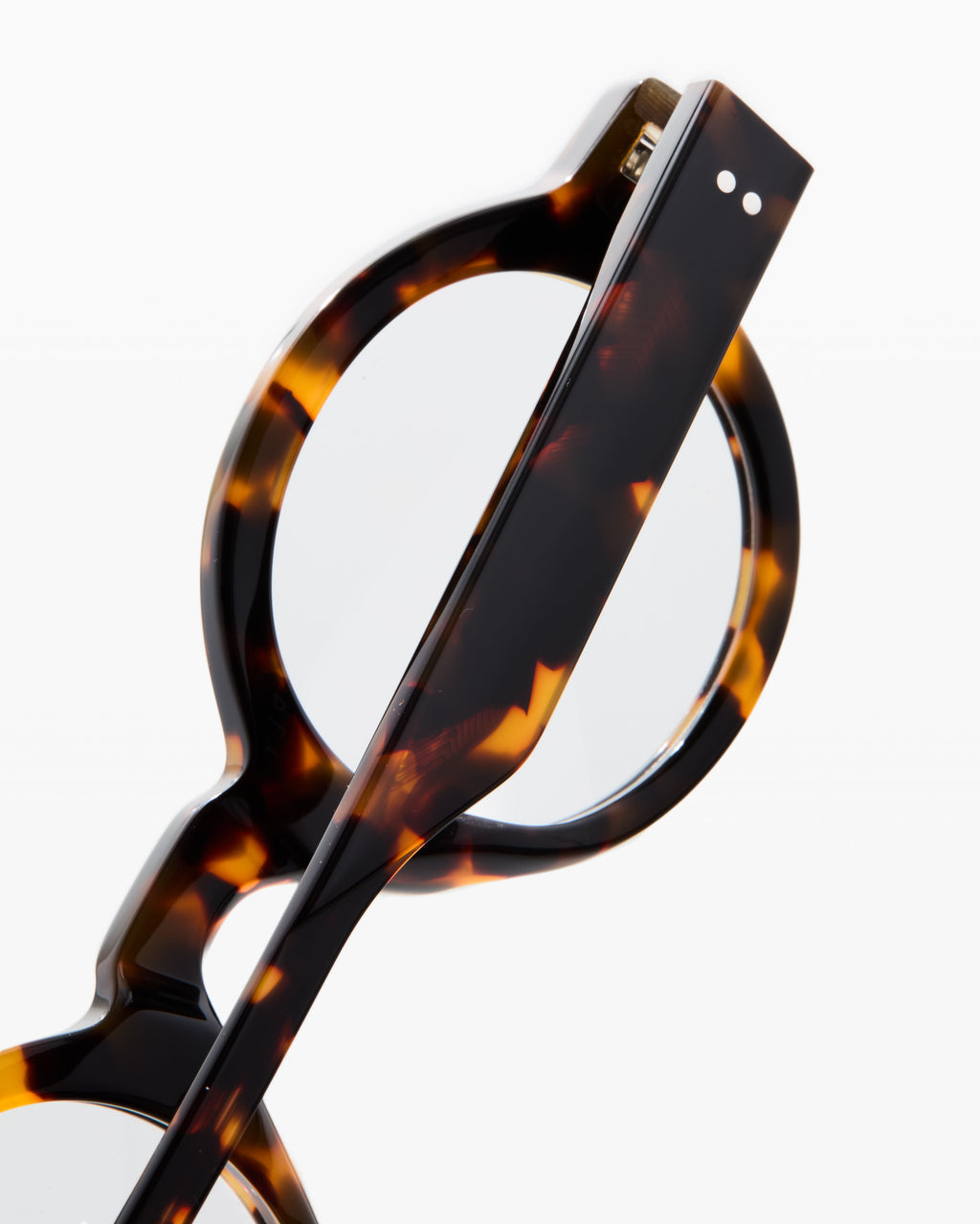 The Camy L Rund Herrenbrillen in Tortoise