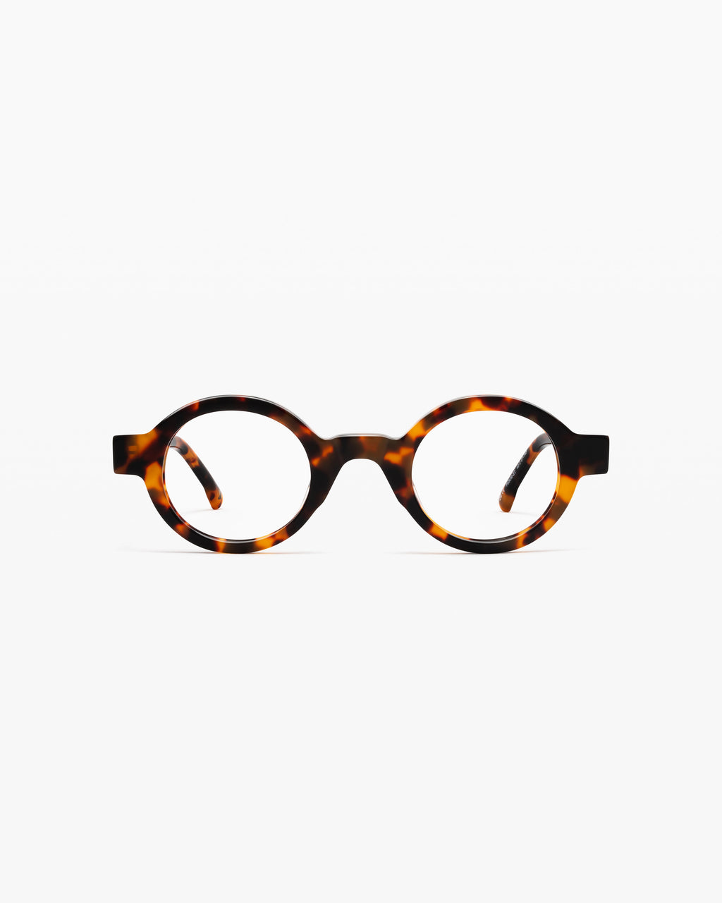 The Camy Rund Herrenbrillen in Tortoise