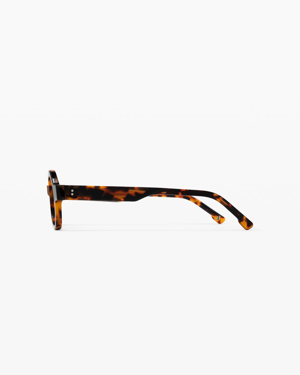 The Camy Rund Herrenbrillen in Tortoise