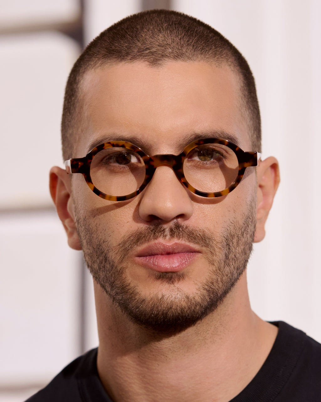 The Camy Rund Herrenbrillen in Tortoise