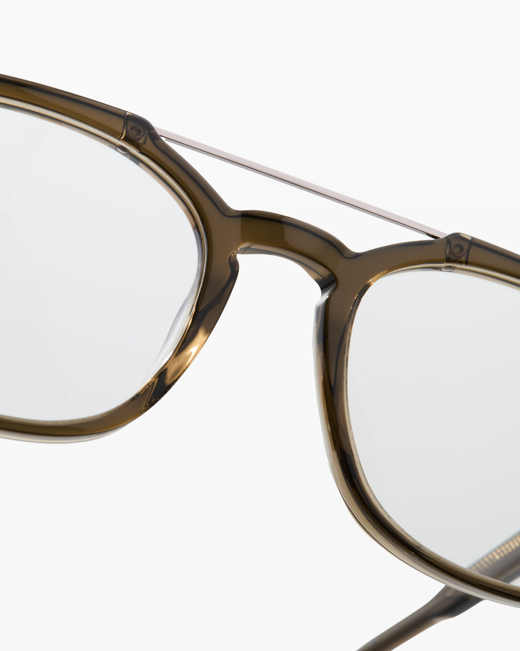 The Anele Aviator Herrenbrillen in Dunkelgrün