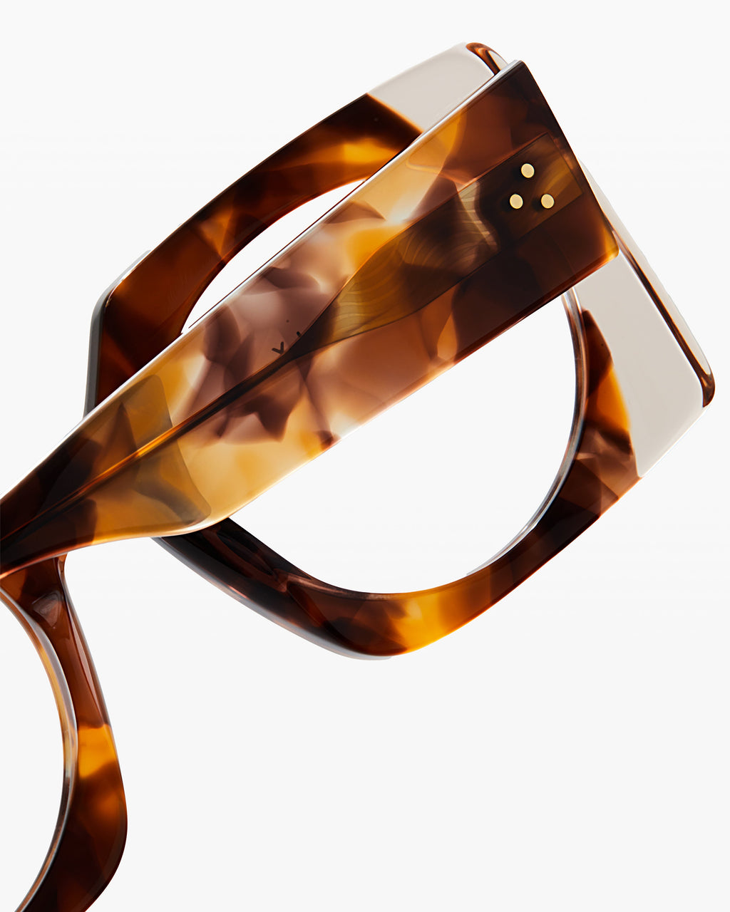 The Nova Square Women's Eyeglasses in Light Tortoise