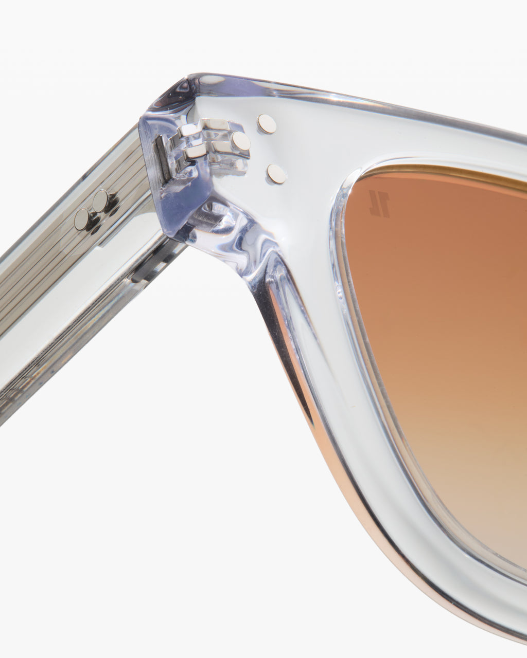 The Chase JF Colors Rechteckig Herren-Sonnenbrillen in Transparent