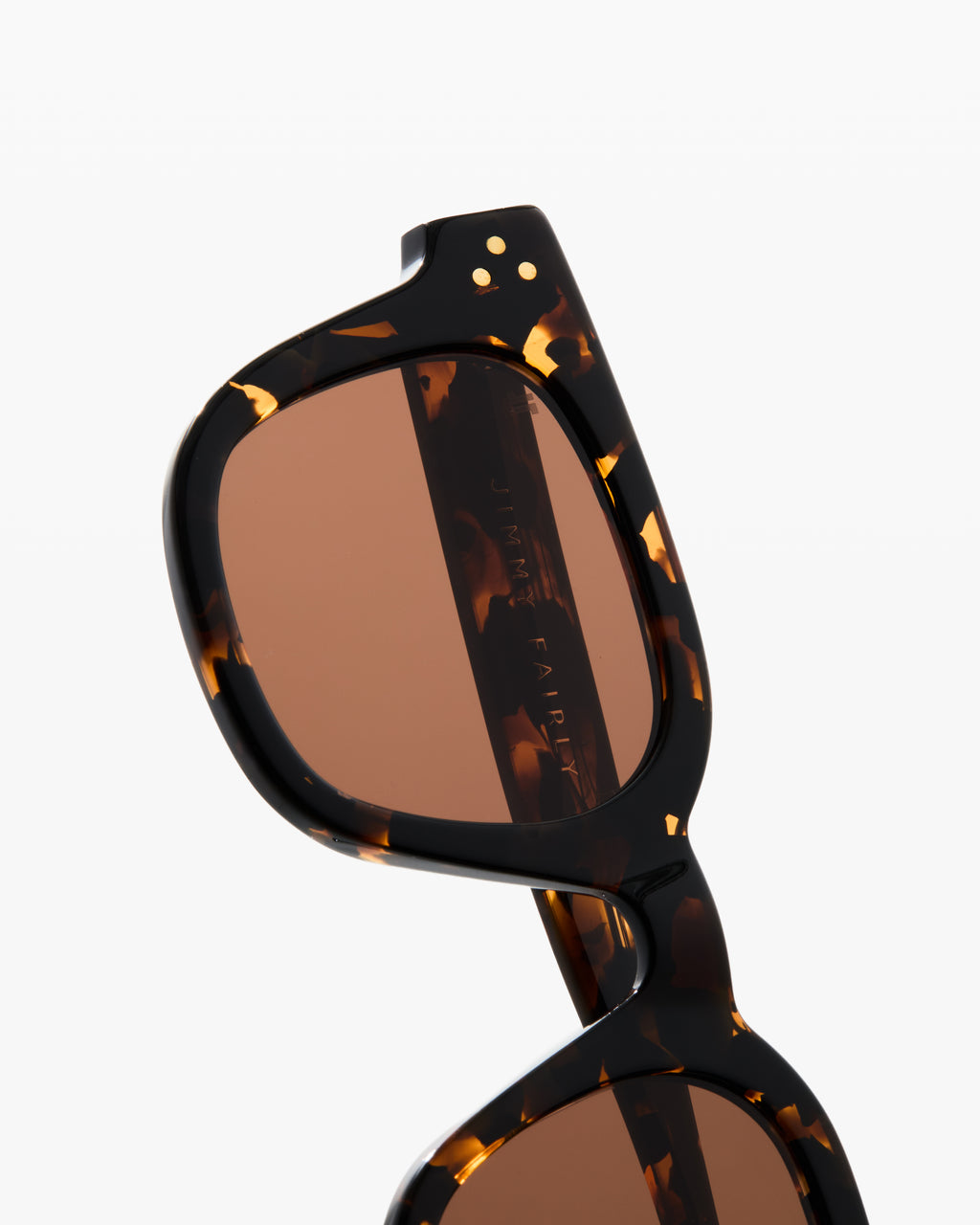 The Chase Rechteckig Herren-Sonnenbrillen in Dark Tortoise