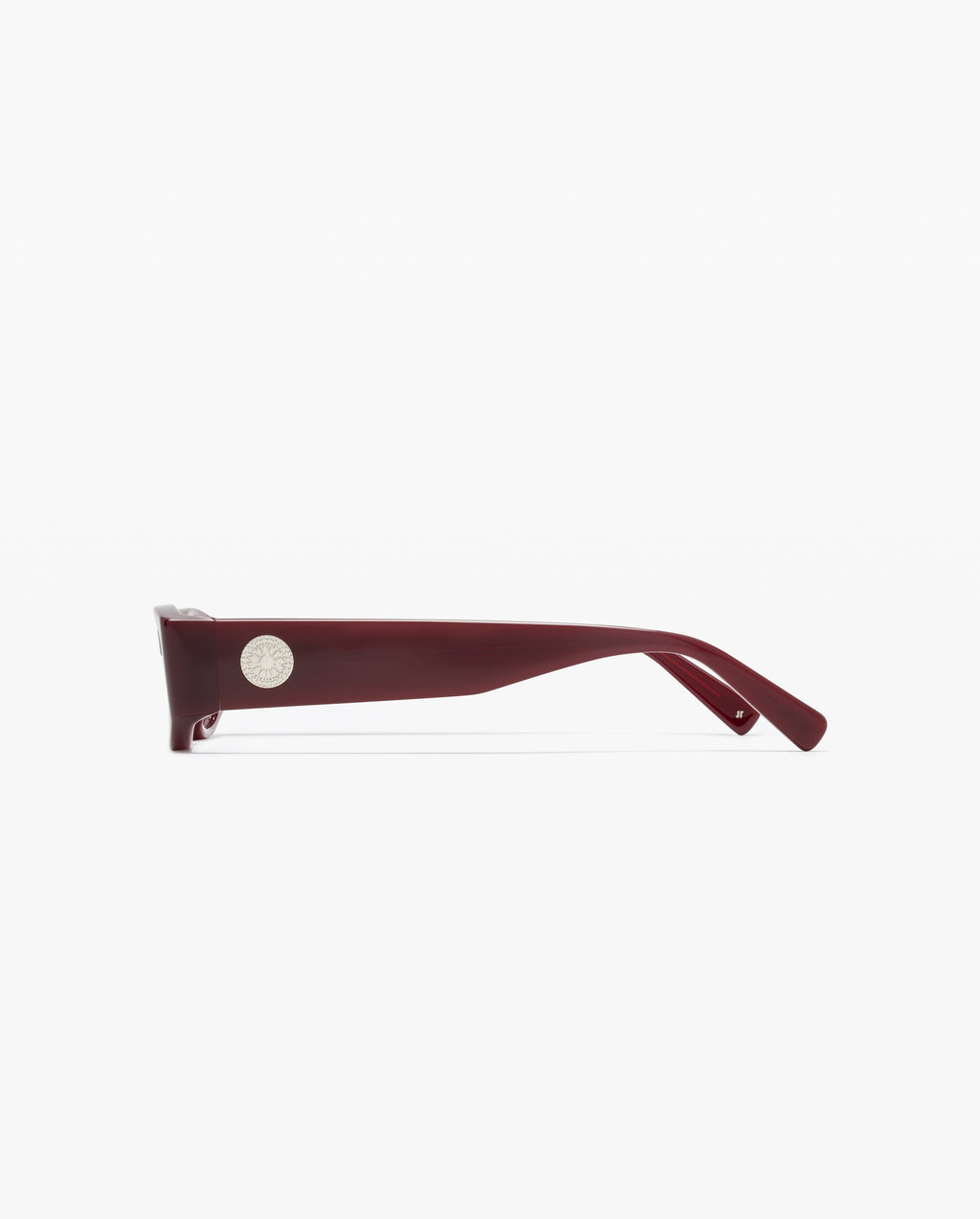 The Winona Rectangular Women's Eyeglasses in Burgundy