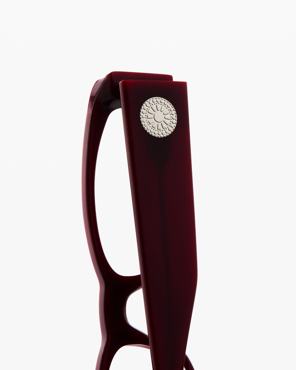 The Winona Rectangular Women's Eyeglasses in Burgundy