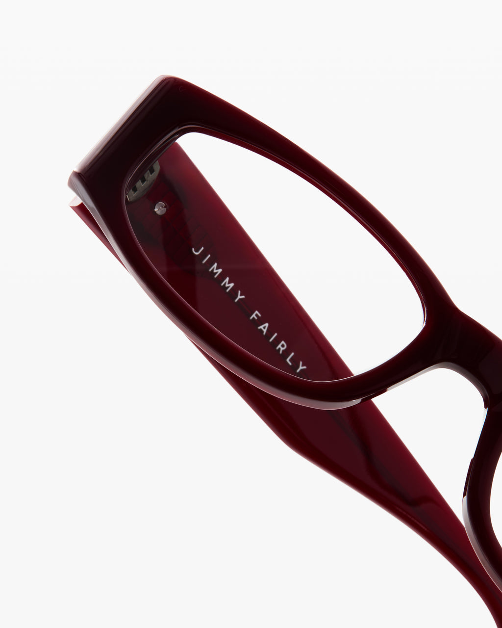 The Winona Rectangular Women's Eyeglasses in Burgundy
