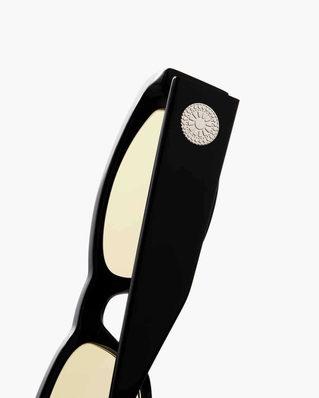 The Winona Rectangular Women's Sunglasses in Black