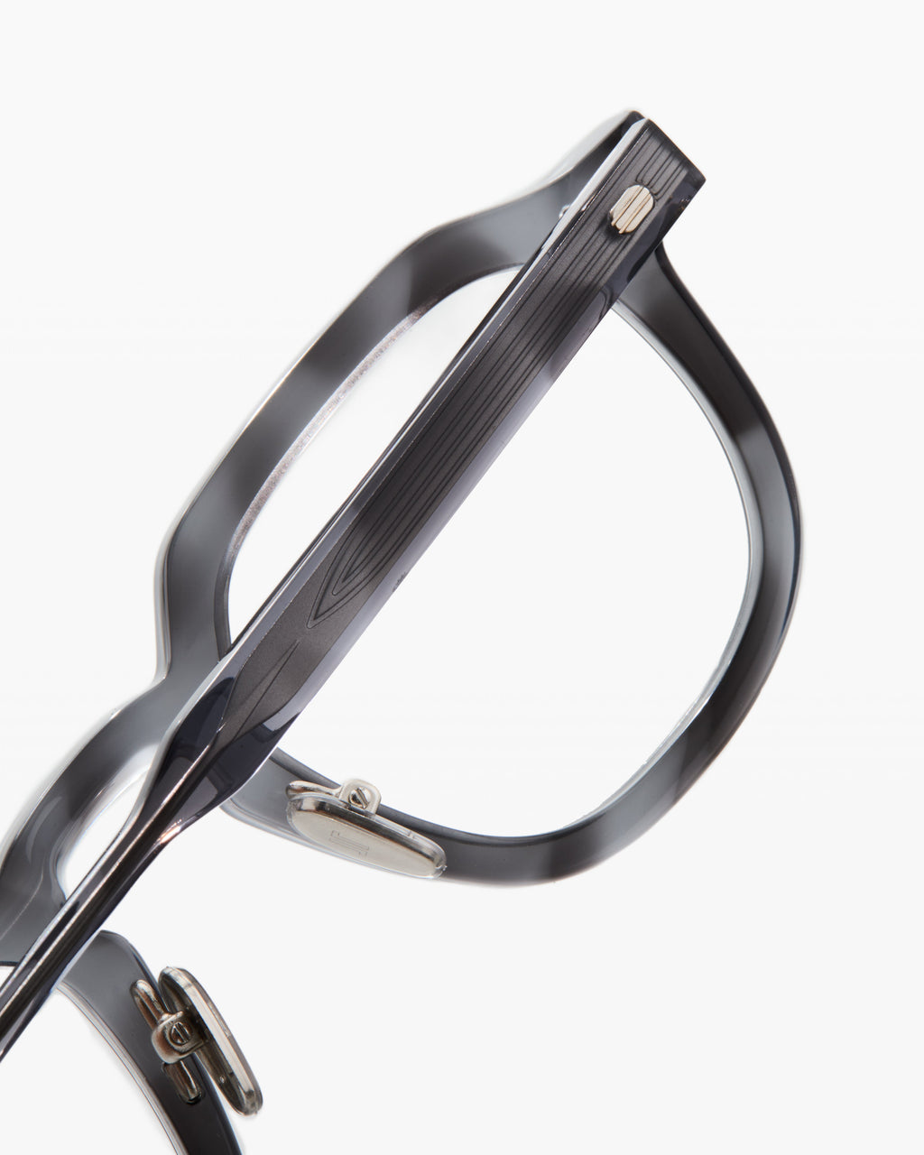 The Ortis Rechteckig Herrenbrillen in Grau