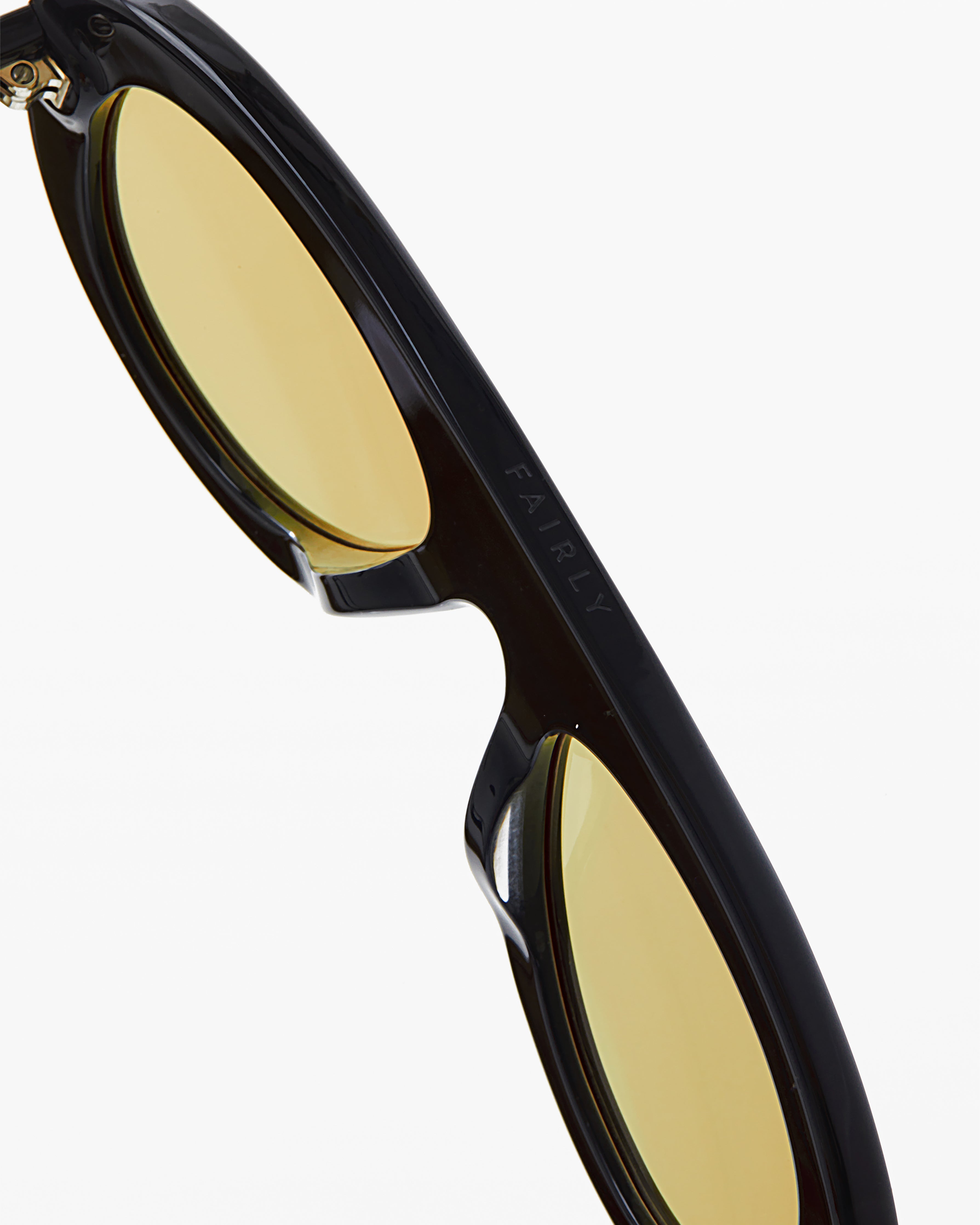 The Gabrie Aviator Women's Sunglasses in Black | Jimmy Fairly US