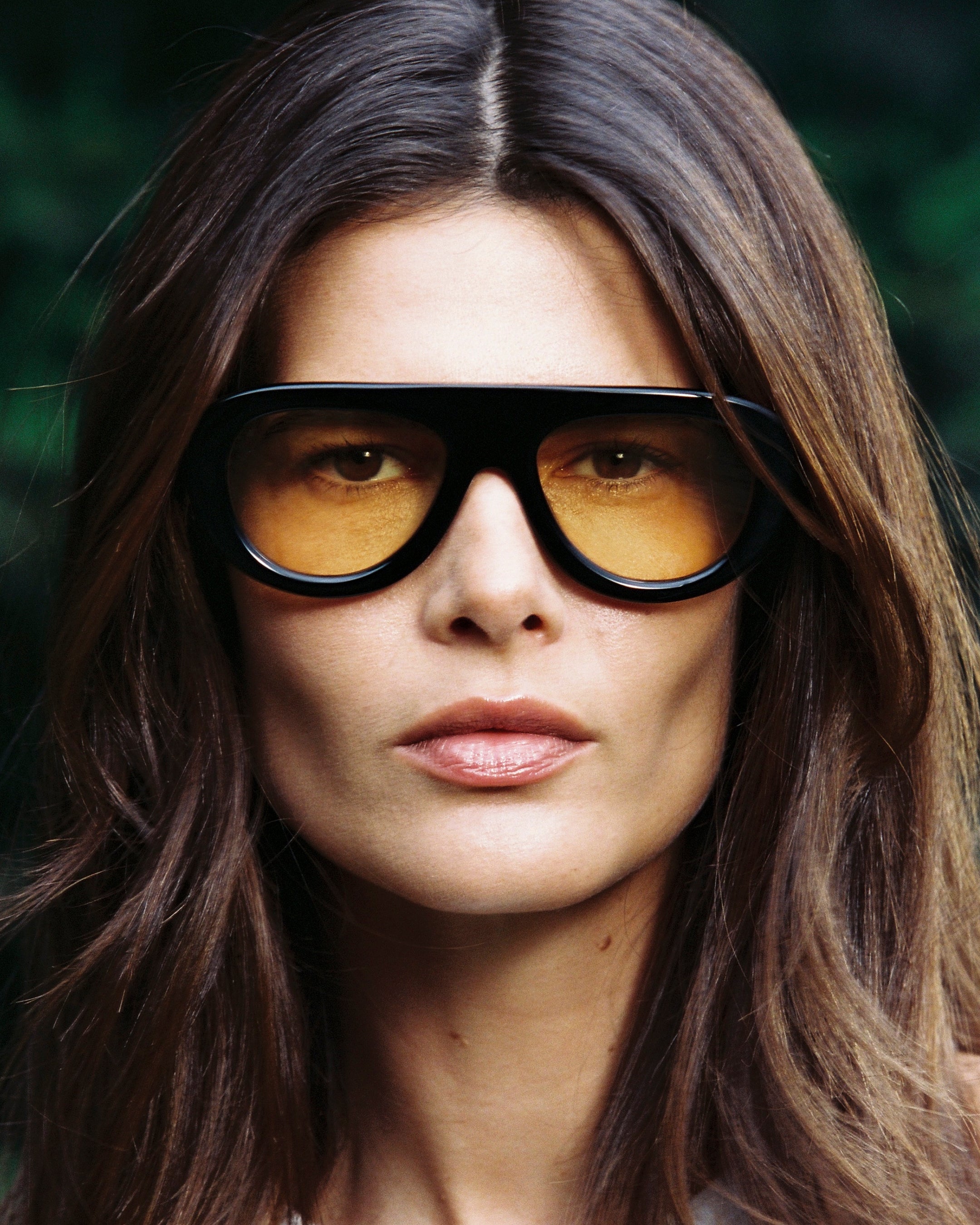 The Gabrie Aviator Women's Sunglasses in Black