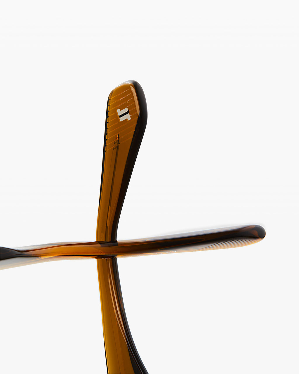 The Ezra Rechteckig Herren-Sonnenbrillen Eckig in Braun