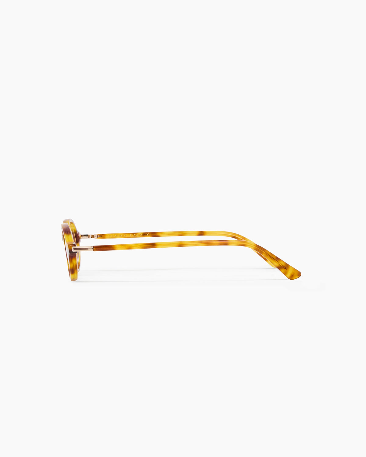 The Tribeca Oval Women's Eyeglasses in Yellow Tortoise