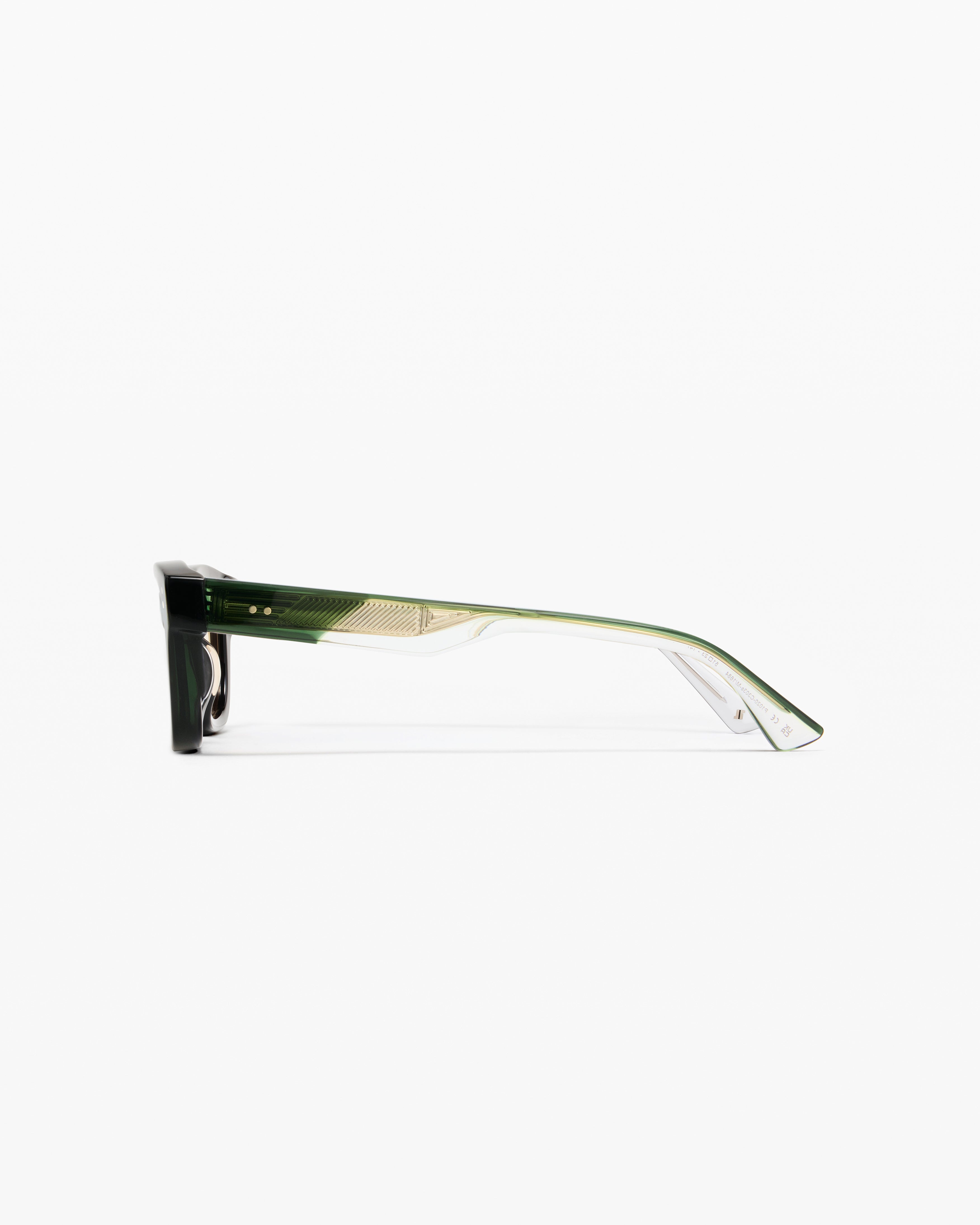 The Manhattan Medium Men's Sunglasses in Green | Jimmy Fairly EN FR