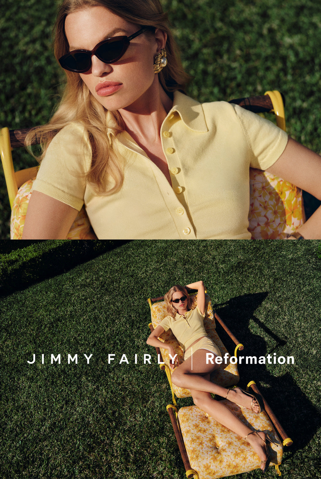 Jimmy Fairly x Reformation Campaign 2025