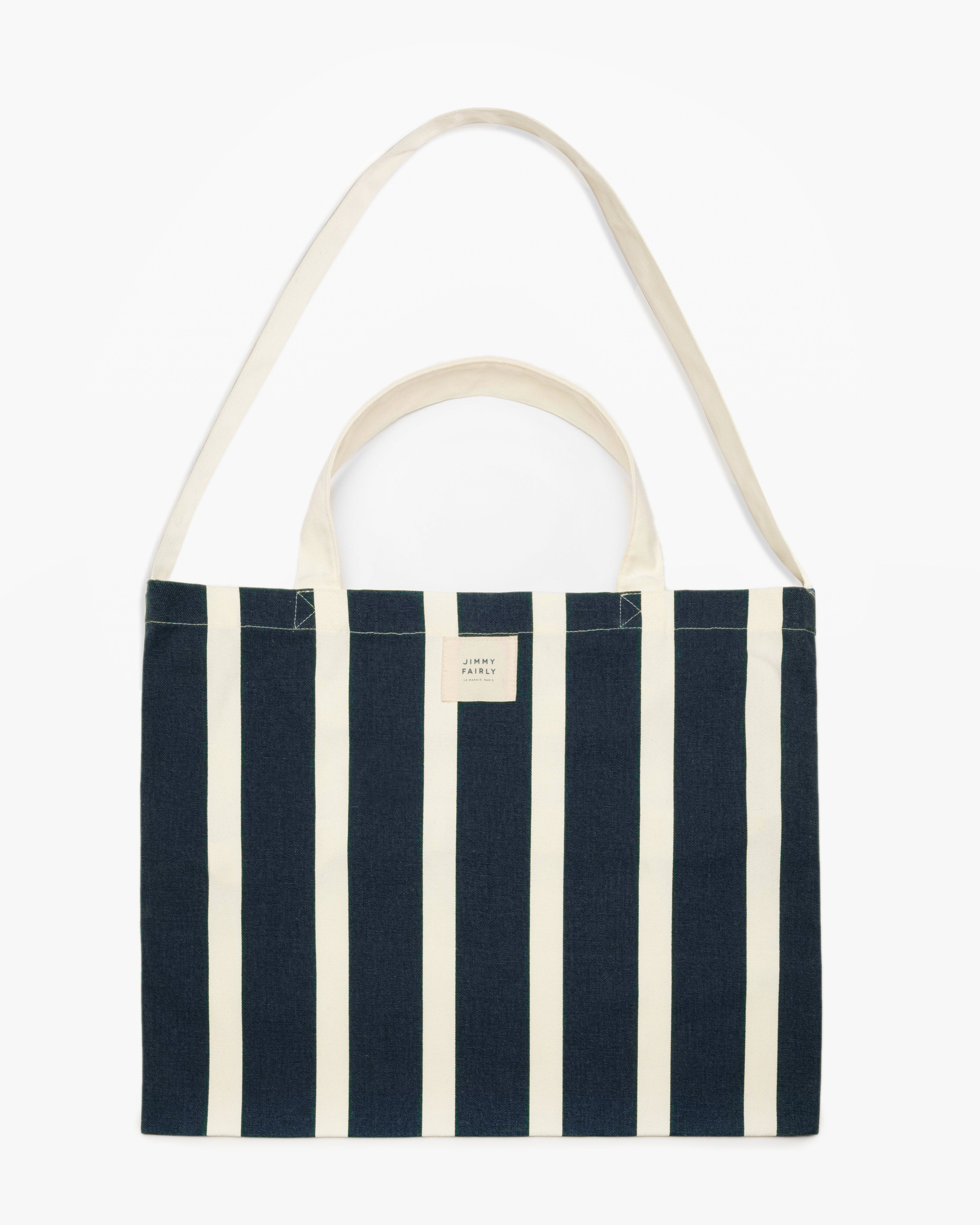 Tote Bag Winter   in Dark blue