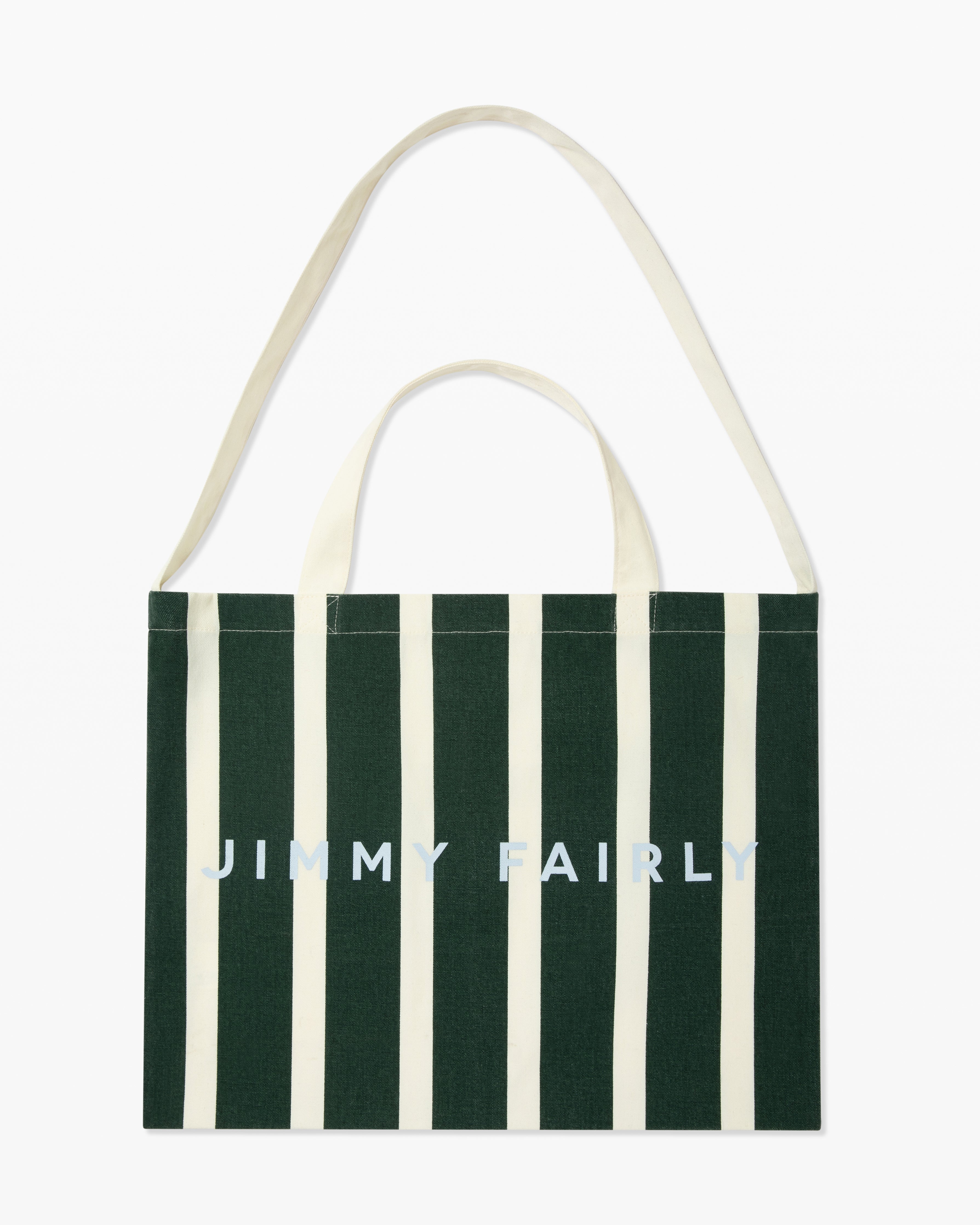 Tote Bag Winter   in Dark green