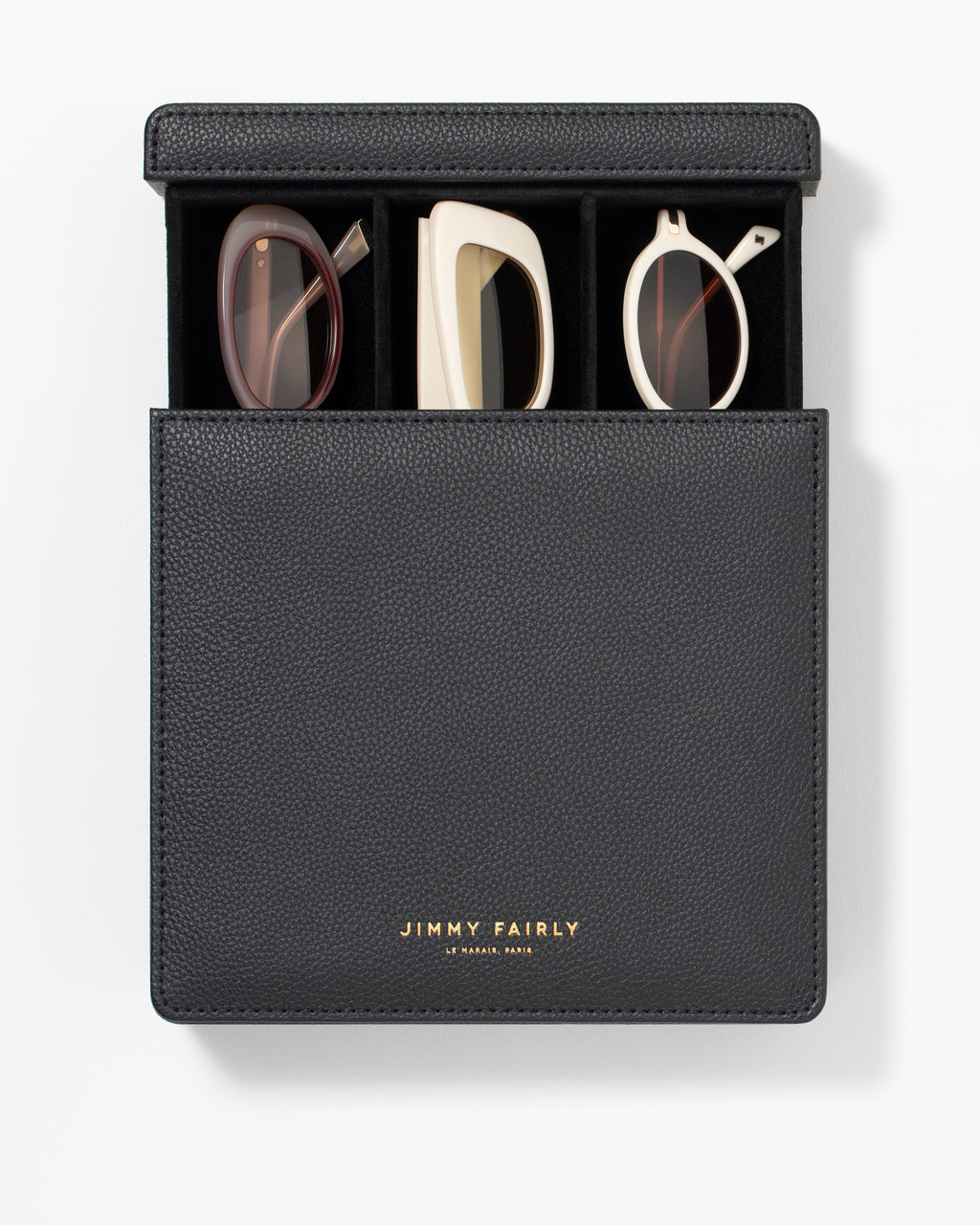 The Travel Box  Eyewear Cases and Pouches in Black