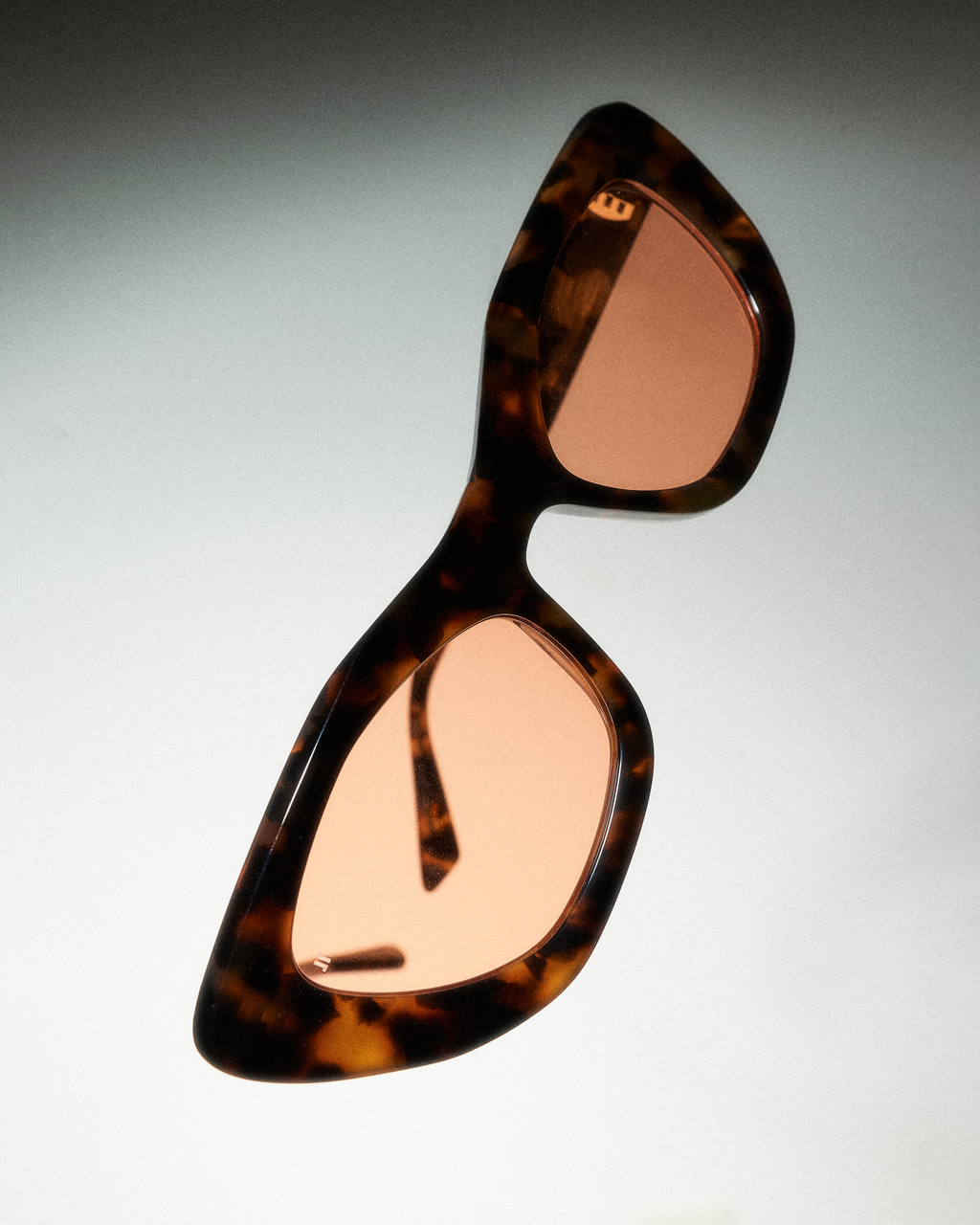 La Aliza JF colors Papillon Lunettes de Soleil pour femme in Ecaille