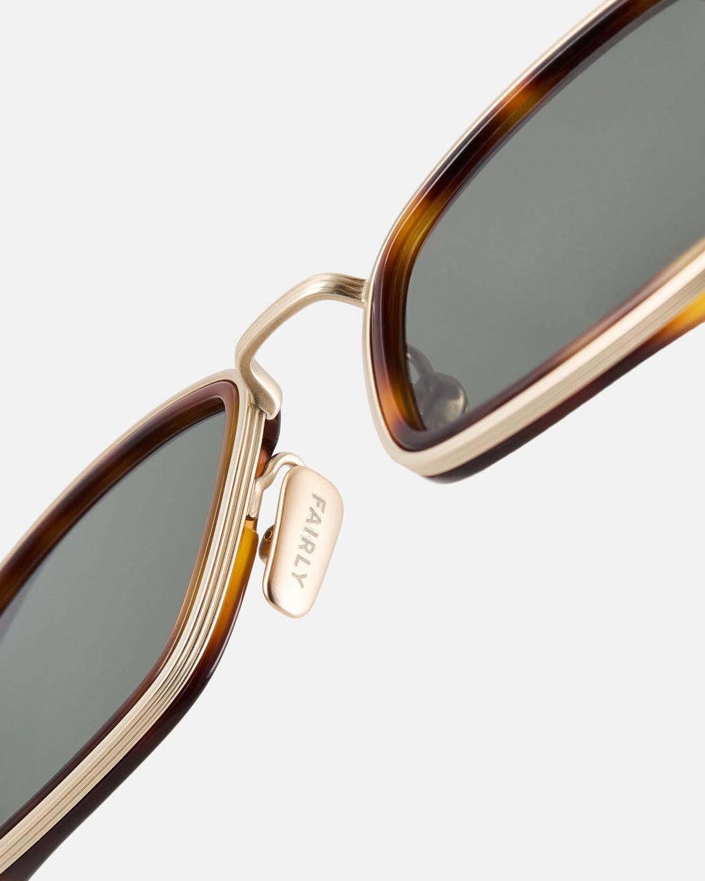The Road Rectangular Men's Sunglasses in Dark Tortoise