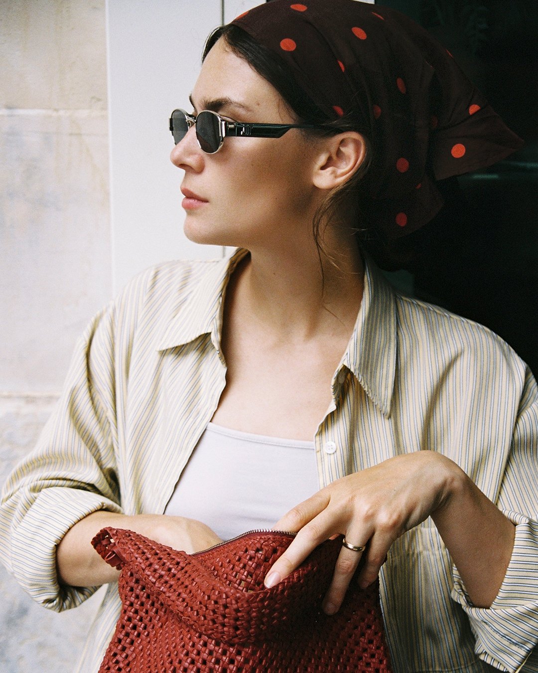 The Hila Oval Women's Sunglasses in Silver