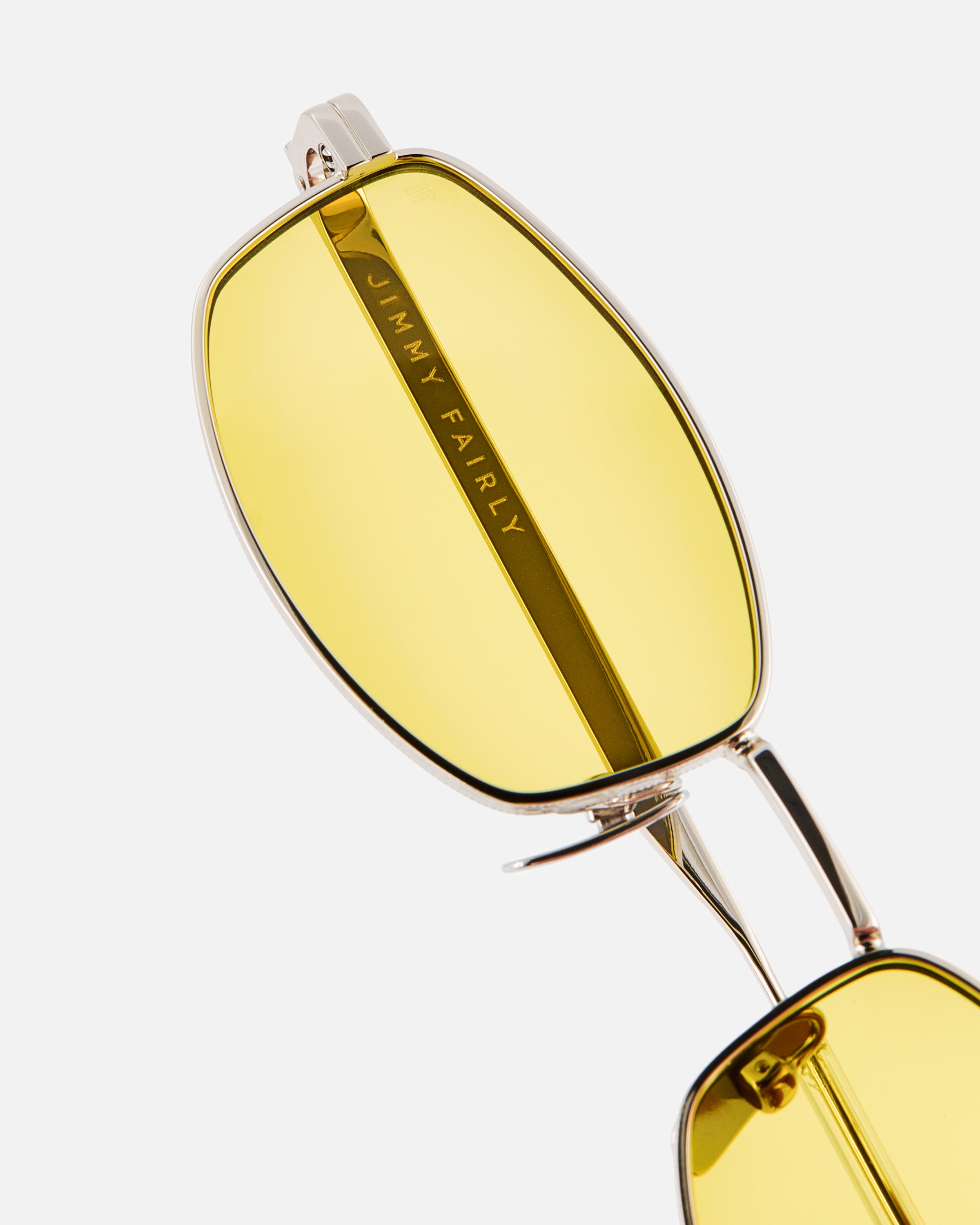 The Thib Rectangular Men's Sunglasses in Silver