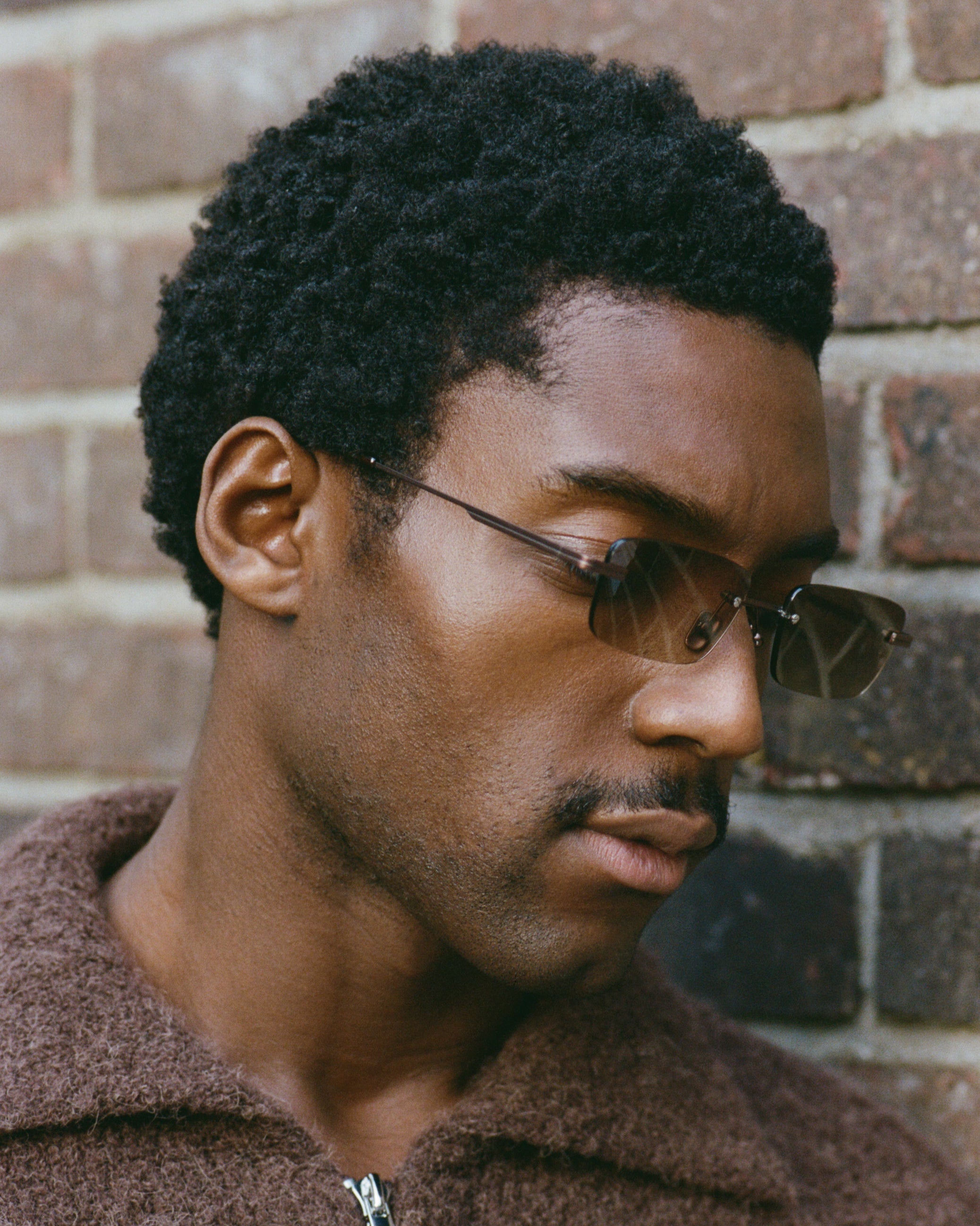 The Zany Medium Men's Sunglasses in Brown | Jimmy Fairly DK