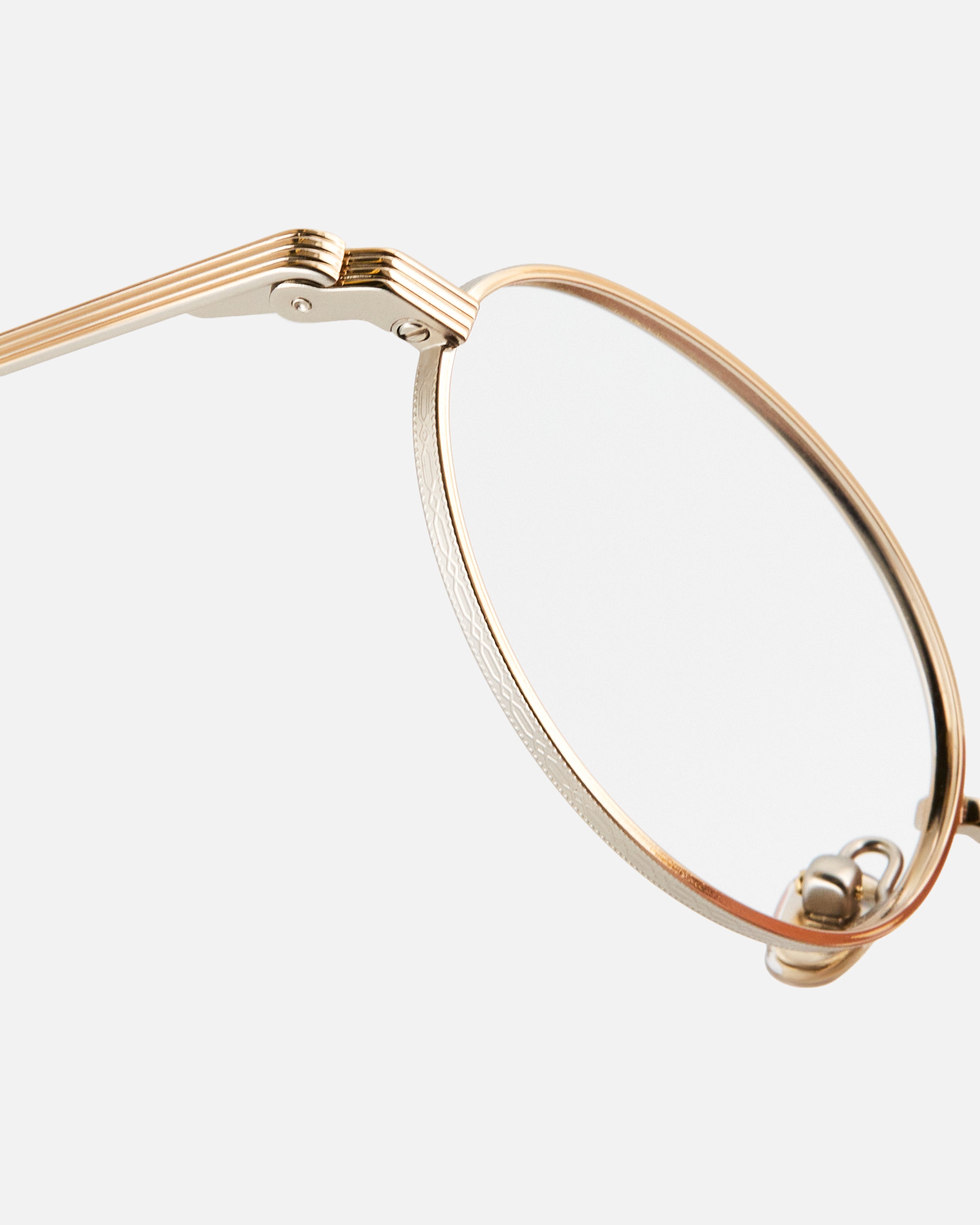 La Belmont Ovaladas Gafas para Hombre in Oro