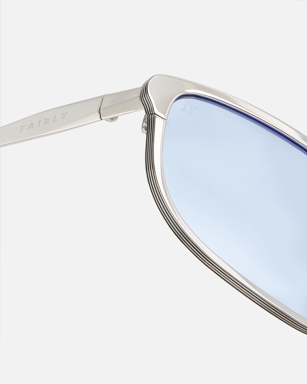 La Club Rectangulaire Lunettes de Soleil pour homme in Bleu