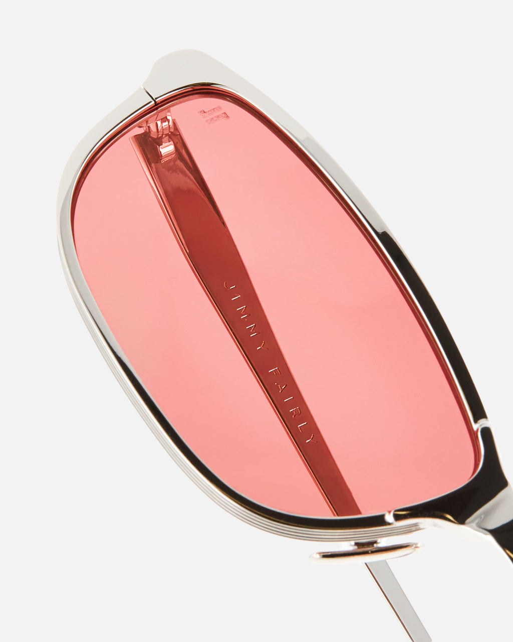 La Club Rectangulaire Lunettes de Soleil pour homme in Rouge