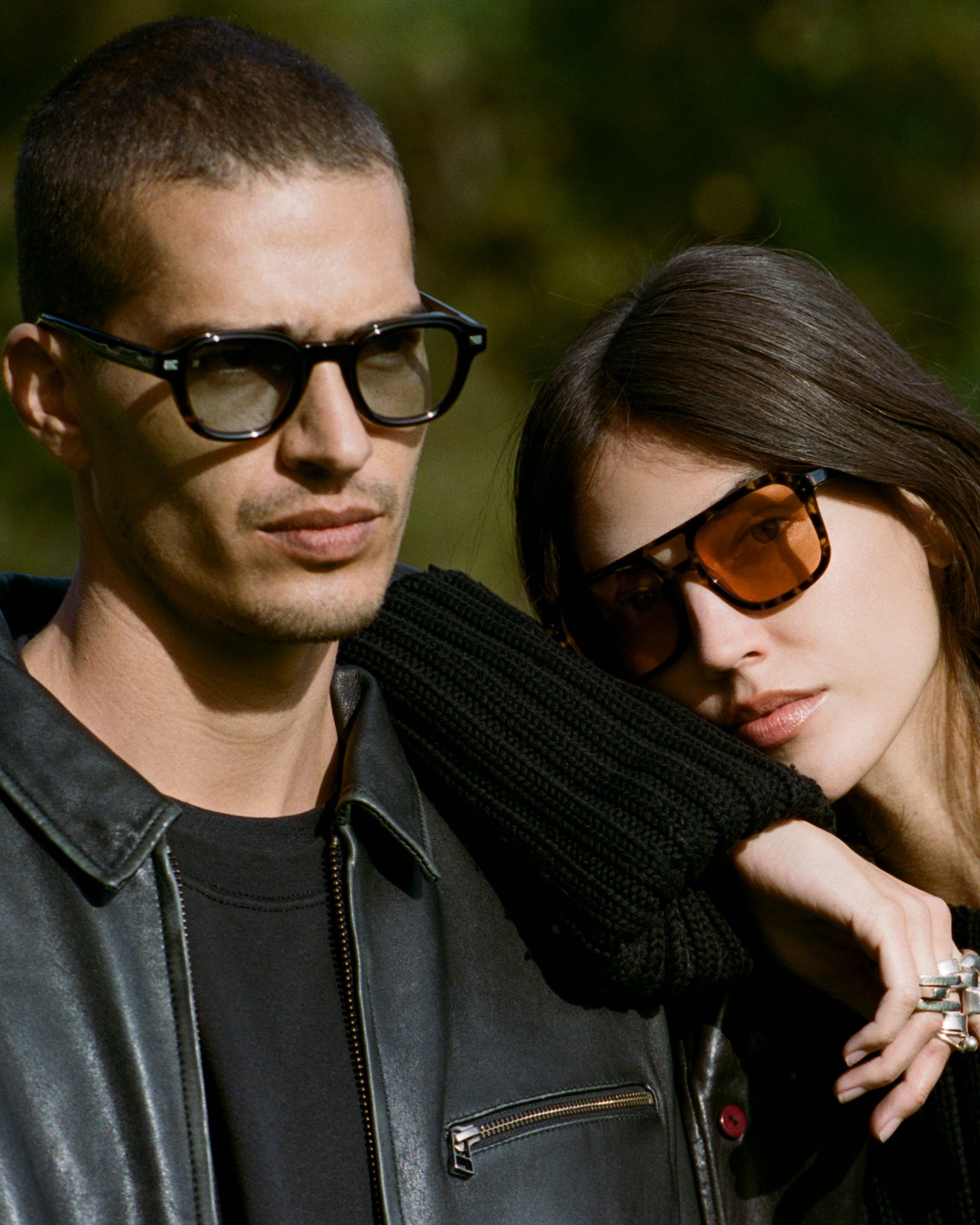 The Elma JF Colors Aviator Women's Sunglasses in Yellow Tortoise