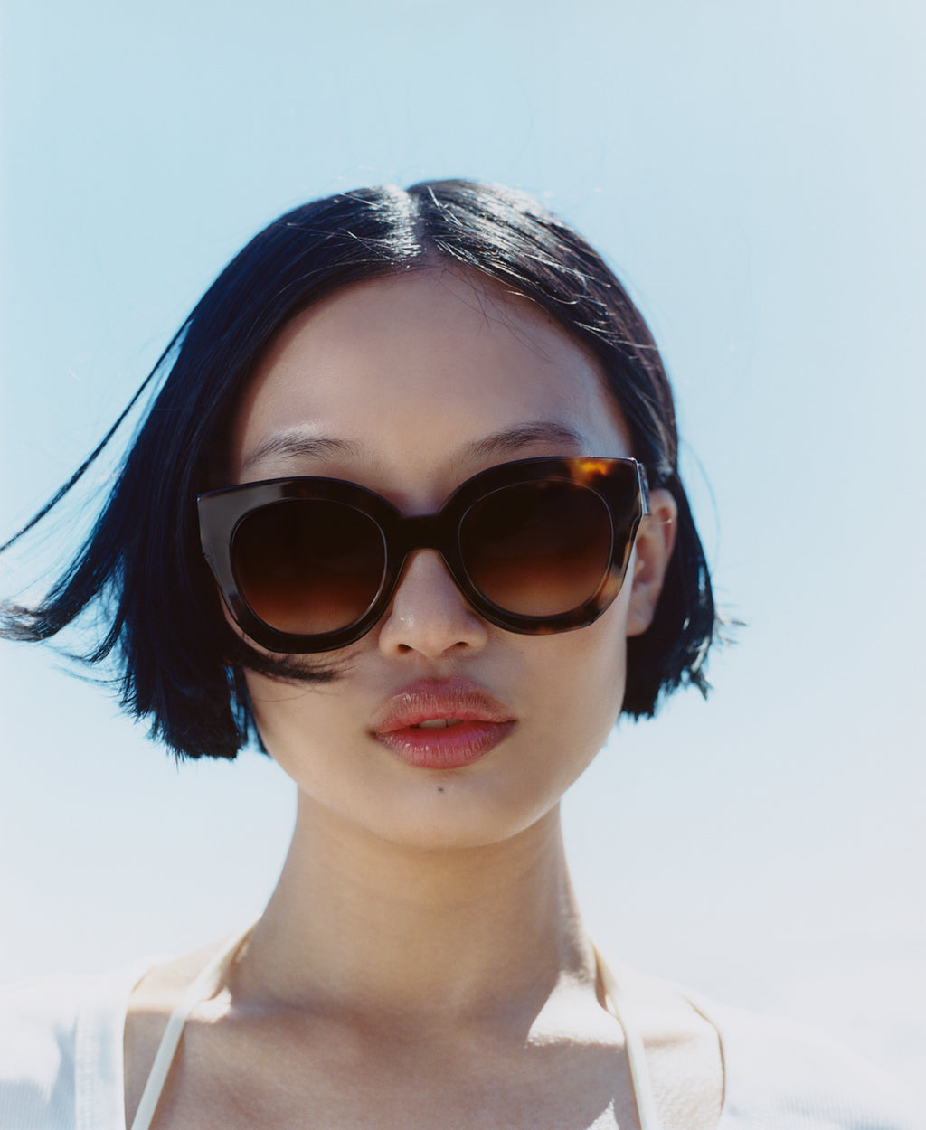The Swirl Butterfly Women's Sunglasses in Tortoise