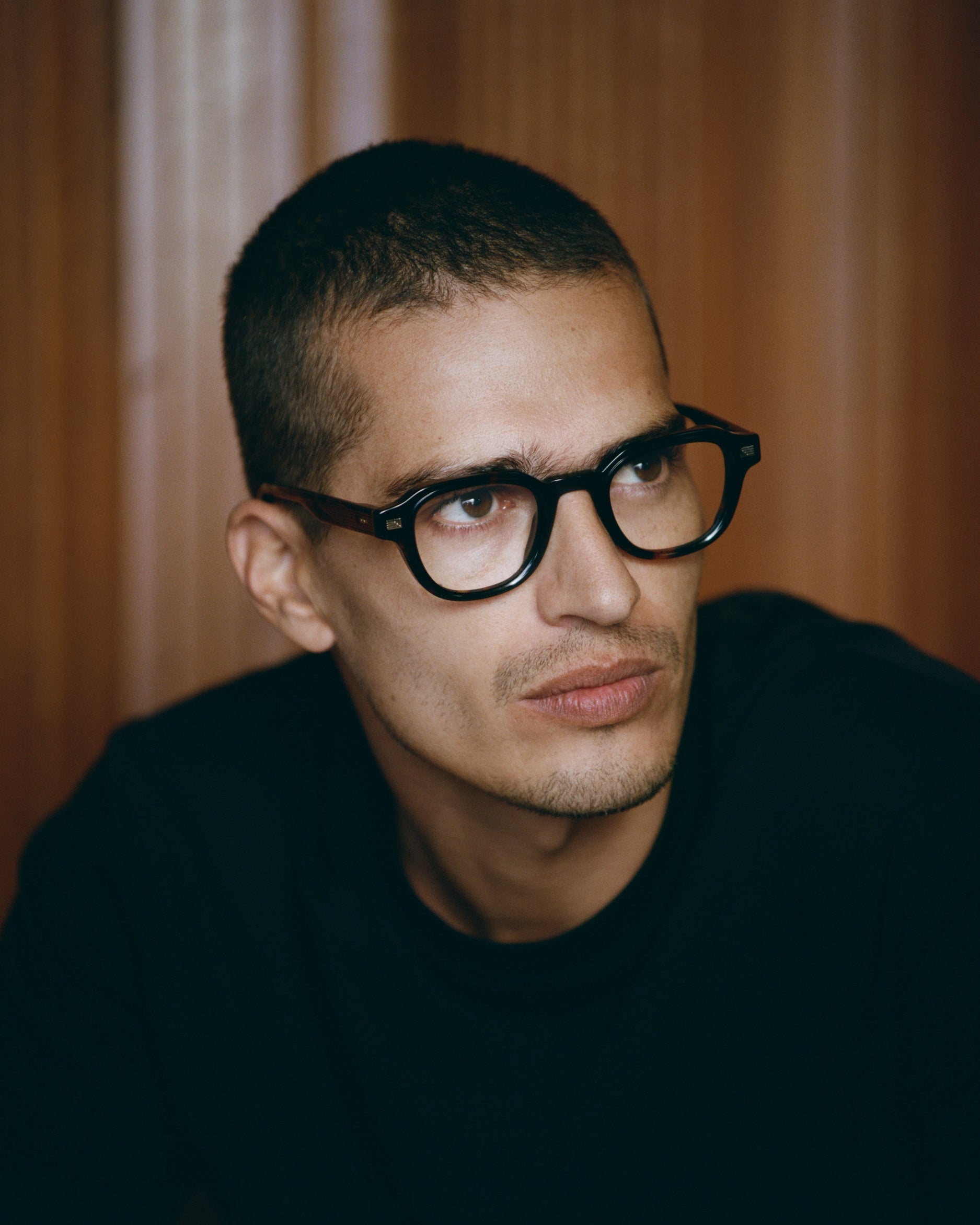 The Saddle L Large Men's Eyeglasses in Dark green | Jimmy Fairly US