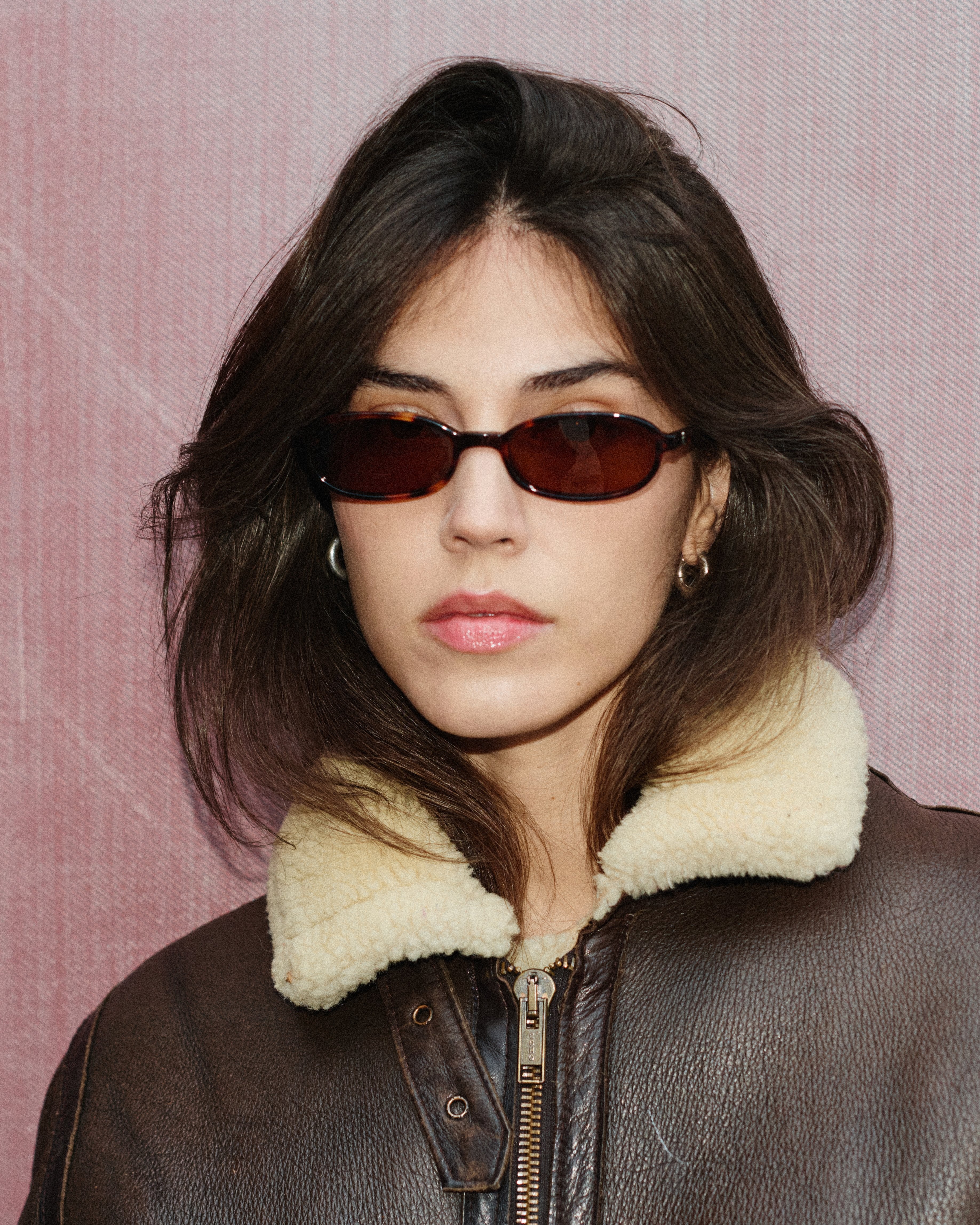 The Emmy Oval Women's Sunglasses in Tortoise