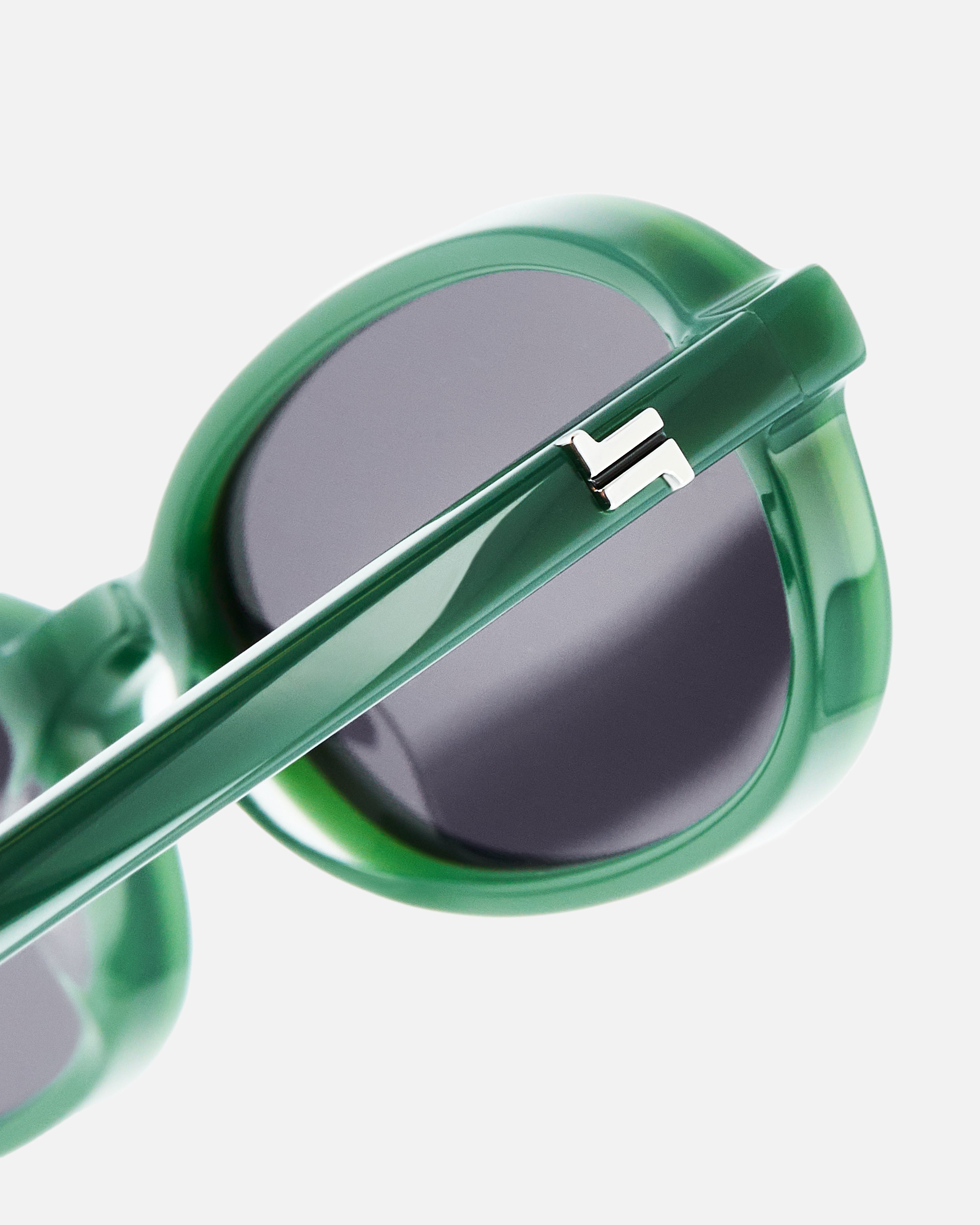 The Emmy Medium Women's Sunglasses in Green | Jimmy Fairly UK