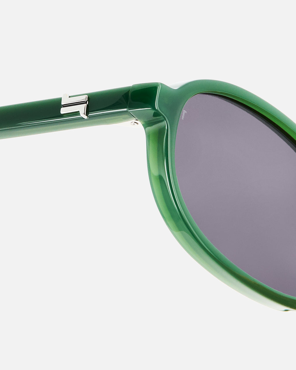 La Emmy Ovale Lunettes de Soleil pour femme in Vert