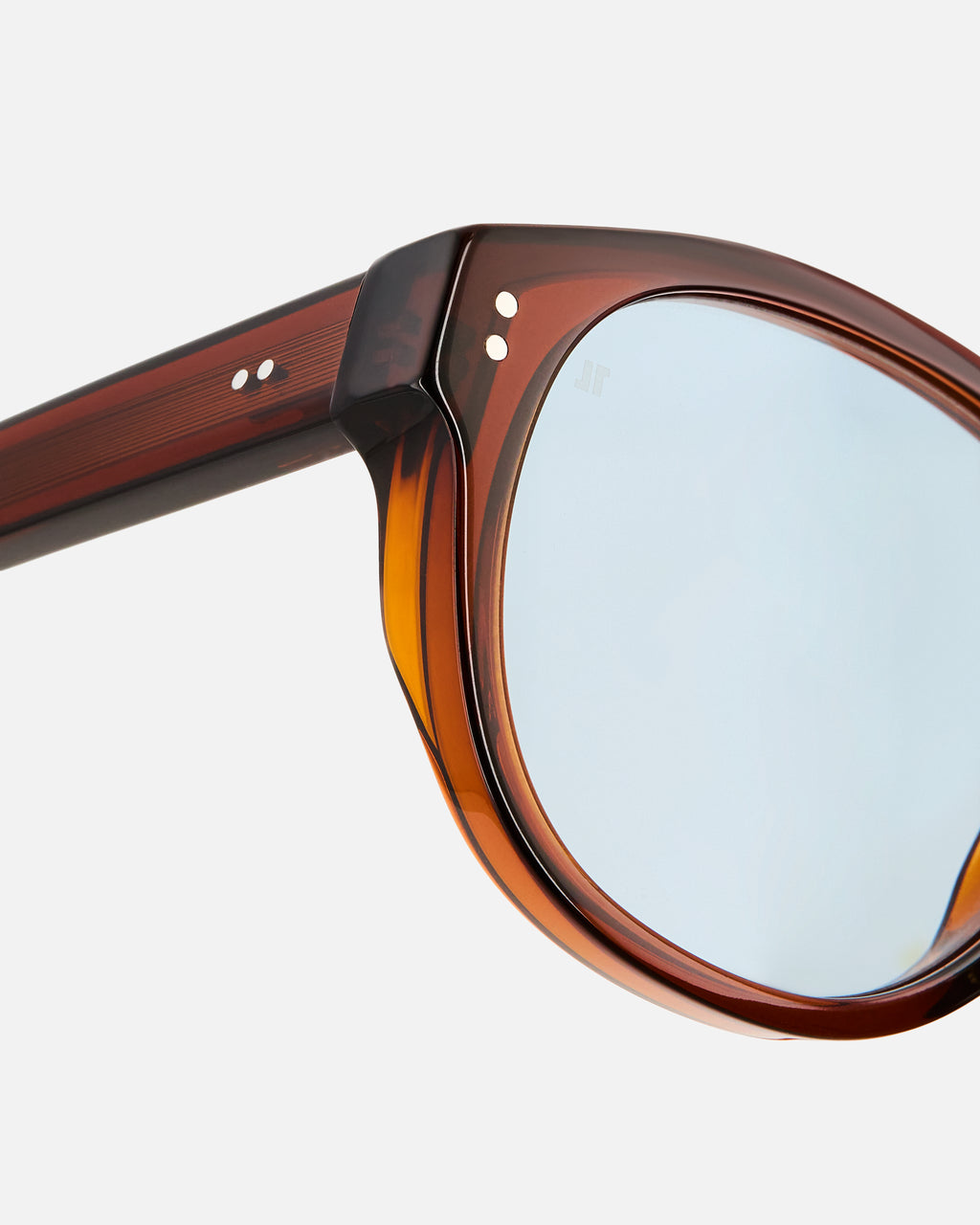 The Lior JF Colors Aviator Men's Sunglasses in Brown