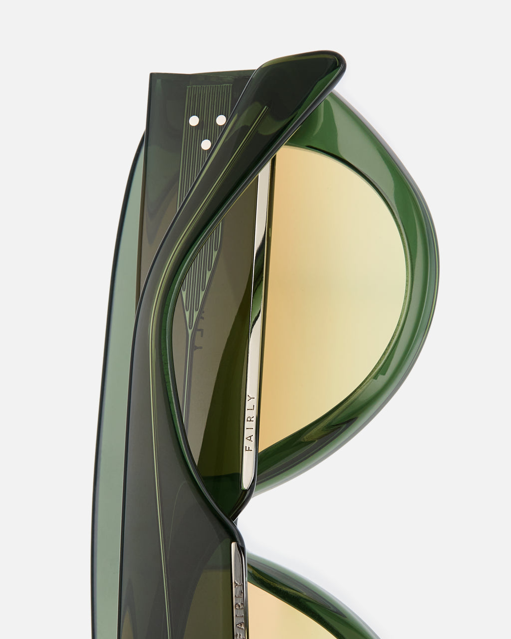 La Halo Aviateur Lunettes de Soleil pour homme in Vert